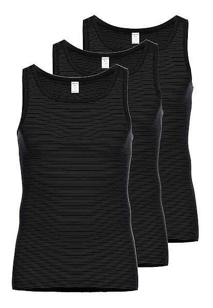 Ammann Unterhemd 3er Pack Jeans Feinripp (Spar-Set, 3-St) Unterhemd / Tankt günstig online kaufen