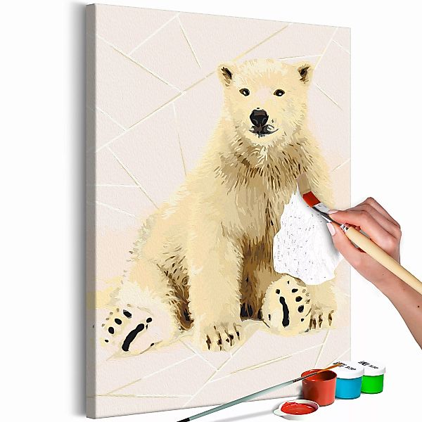 Malen Nach Zahlen - Lovely Bear günstig online kaufen