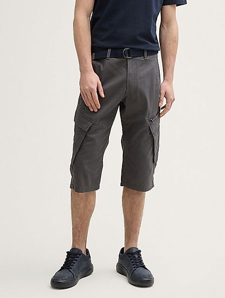 TOM TAILOR Shorts TTMAX Overknee Cargo Shorts mit Gürtel günstig online kaufen