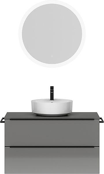 nobilia® Badmöbel-Set »Alvene« vormontiert, mit Soft-Close, 2 Stk. tlg. Hoc günstig online kaufen