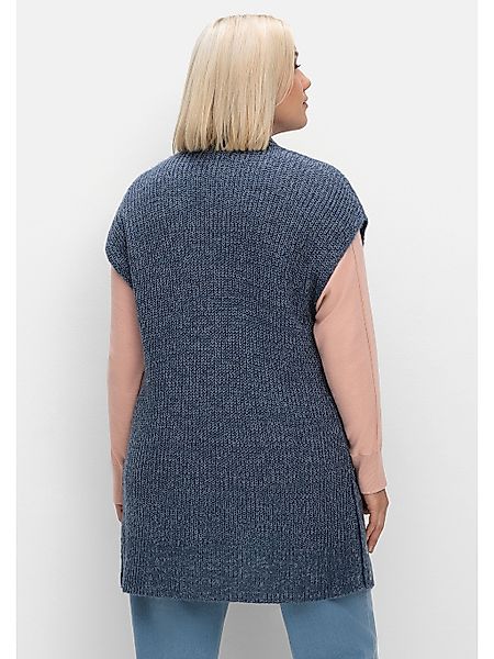 Sheego Longweste Große Größen in offener günstig online kaufen
