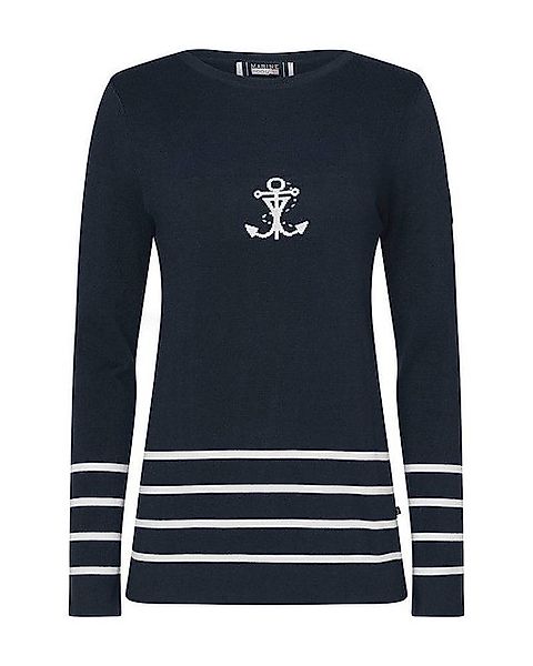 Marinepool Rundhalspullover günstig online kaufen