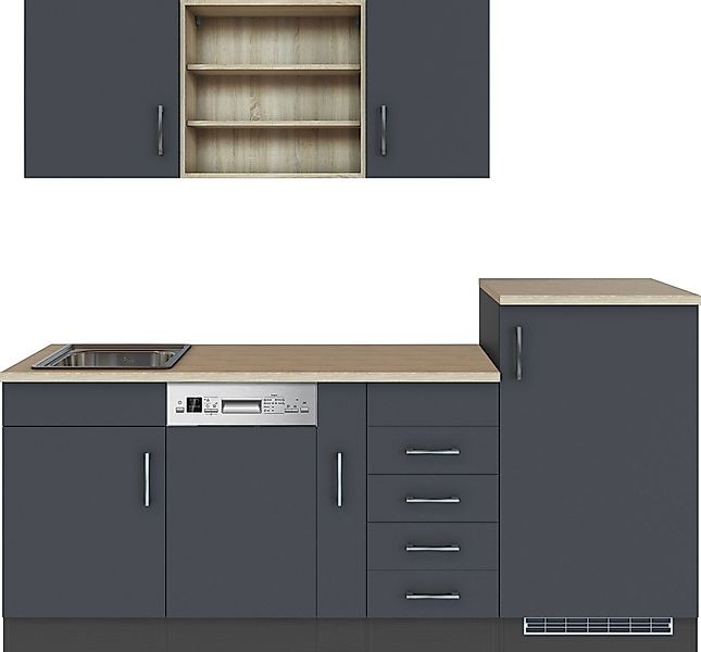 KOCHSTATION Küche KS-Mali, Breite 210 cm, günstig online kaufen