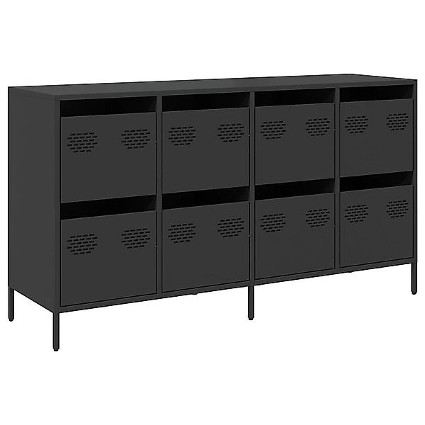 vidaXL Sideboard Sideboard Schwarz 135x39x73,5 cm günstig online kaufen