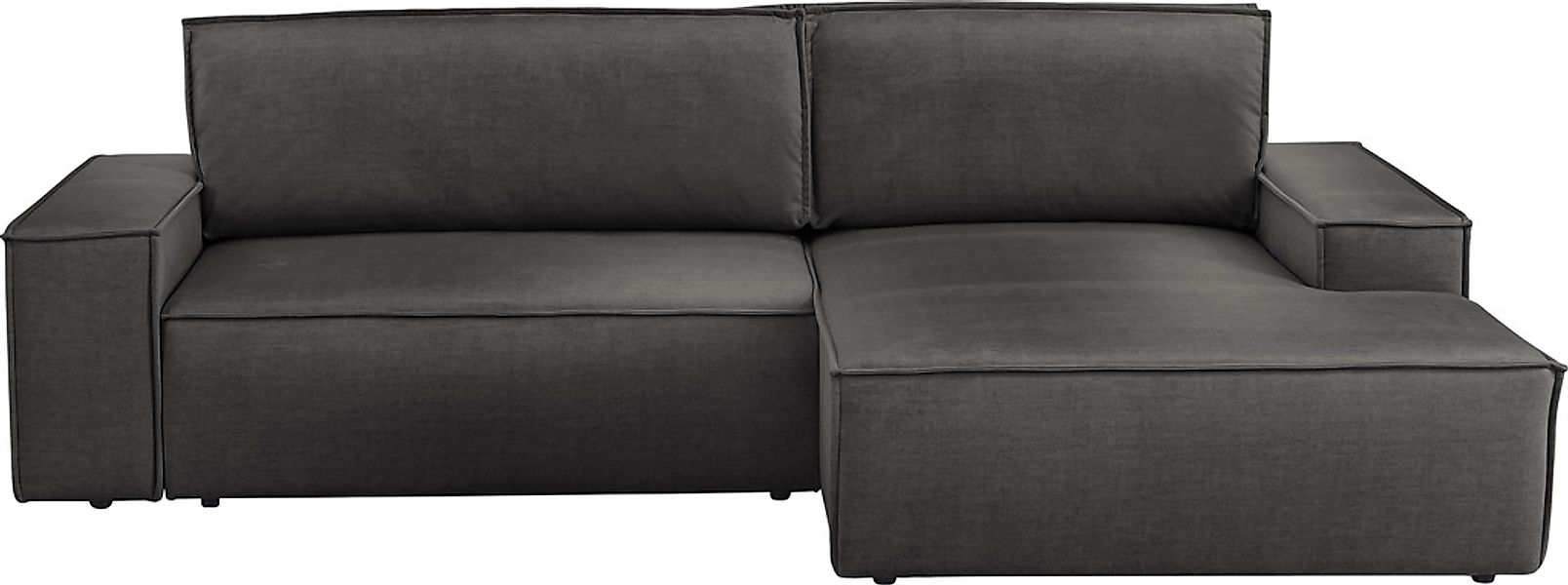 Home affaire Ecksofa SHERWOOD Schlafsofa 267 cm, L-Form, Schlaffunktion mit günstig online kaufen