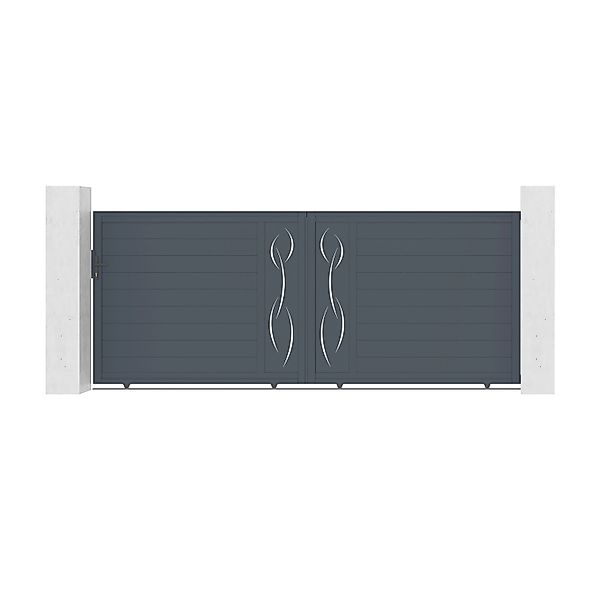 Casanoov Schiebetor Elektrisch 4M Life H 160Cm & Schiebetorantrieb Ranger C günstig online kaufen