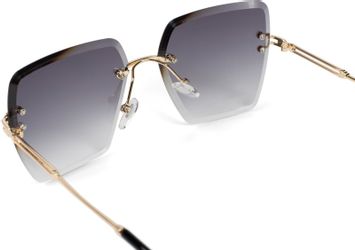 styleBREAKER Sonnenbrille Rahmenlose Rechteckige Sonnenbrille mit günstig online kaufen