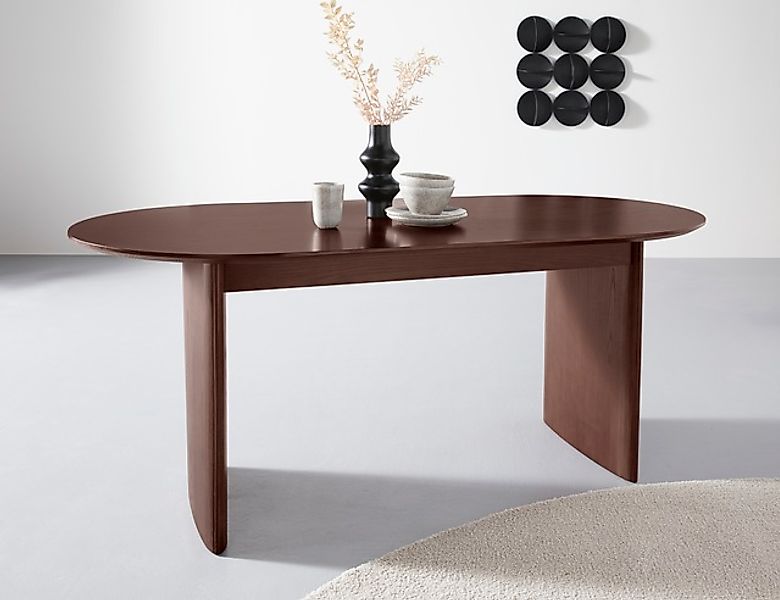 LeGer Home by Lena Gercke Esstisch "Melinda" aus massivem Eschenholzfurnier günstig online kaufen