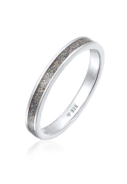 Elli Fingerring Stapelring Basic Emaille 925 günstig online kaufen
