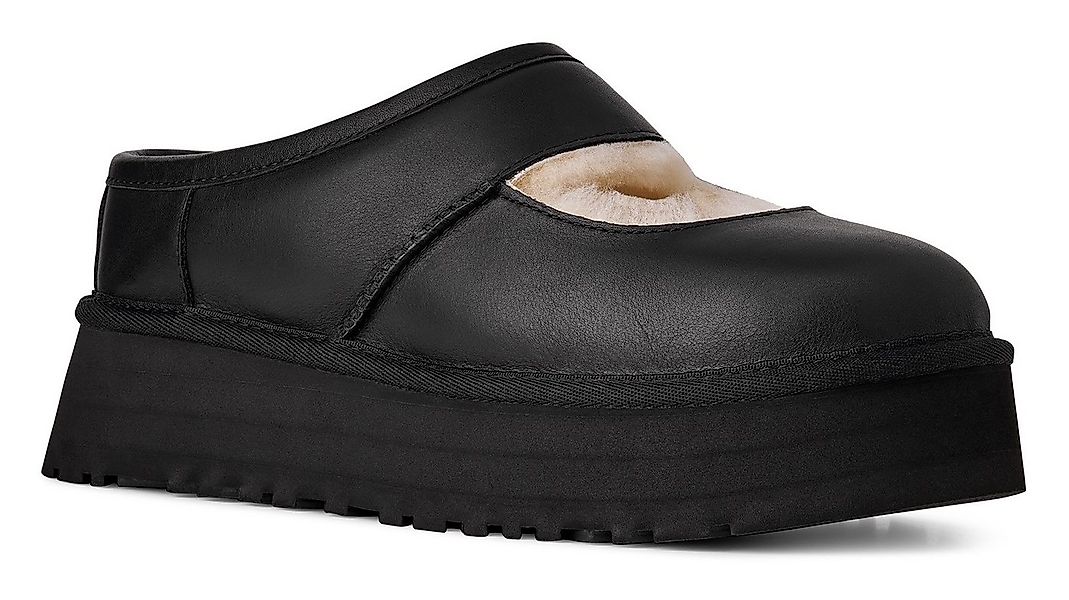 UGG BEA MARY JANE LTHR Clog Mary Jane, Spangenschuh, Plateauschuh mit weich günstig online kaufen