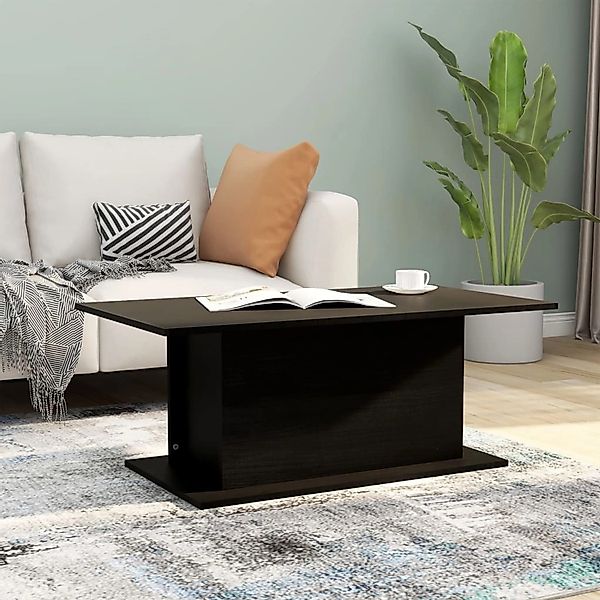 vidaXL Couchtisch Couchtisch Schwarz 102x55,5x40 cm günstig online kaufen