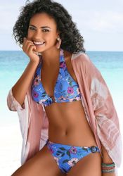 s.Oliver Triangel-Bikini-Top "Maya" mit Ring in Horn-Optik günstig online kaufen