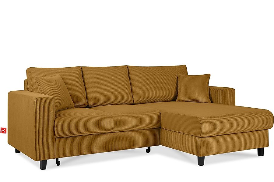 KONSIMO® Ecksofa Rechts Ecksofa EGRET, mit günstig online kaufen