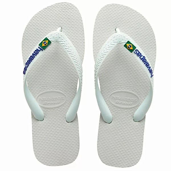 Havaianas Brasil Logo Sandalen (White) günstig online kaufen