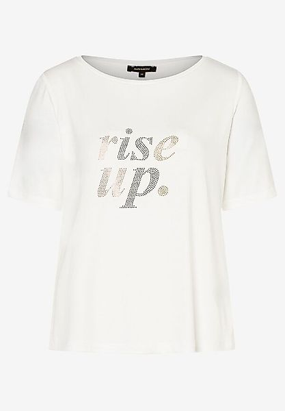 MORE&MORE Kurzarmshirt Wordingshirt günstig online kaufen