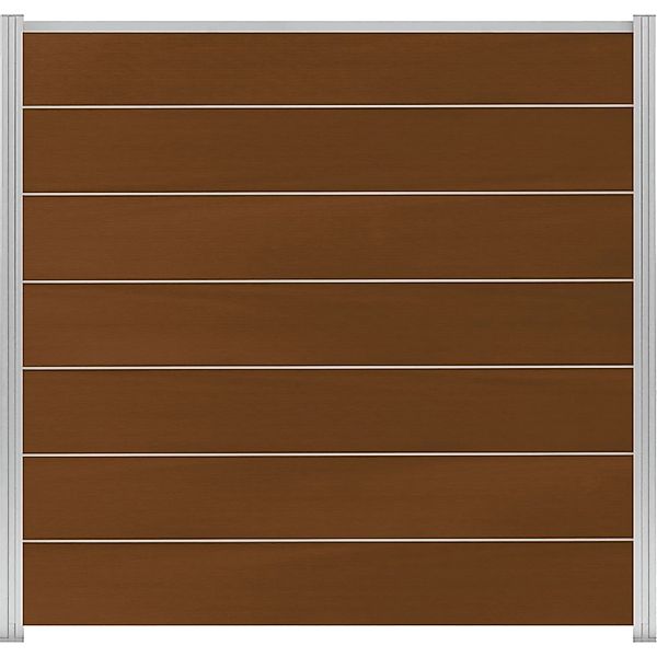 GartenLand WPC Zaun XL Ameland Exclusive Co-extrudiert ca. 180 x 180 cm Sic günstig online kaufen