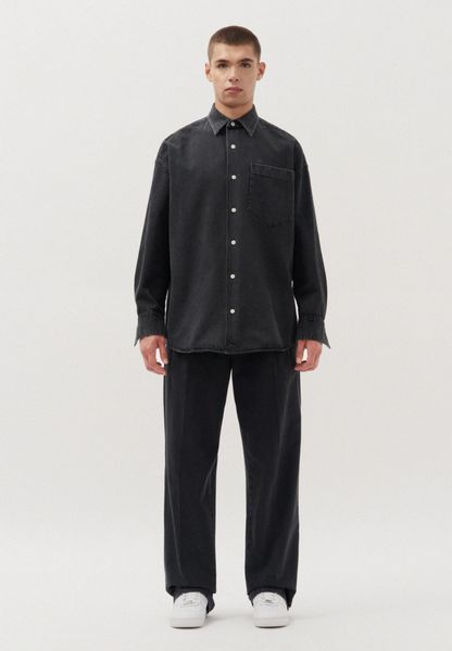 studio seidensticker Jeanshemd "Studio" Oversized Langarm Kentkragen Uni günstig online kaufen