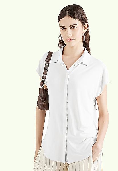 Herrlicher Kurzarmhemd Sarya Kurzarmbluse günstig online kaufen