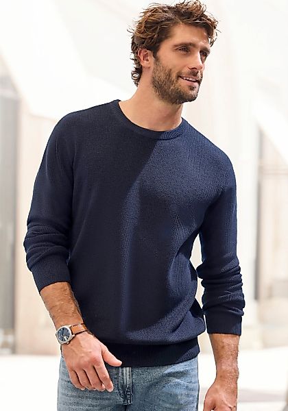 John Devin Strickpullover "bis Größe 5XL" Pullover in modischen Farben aus günstig online kaufen
