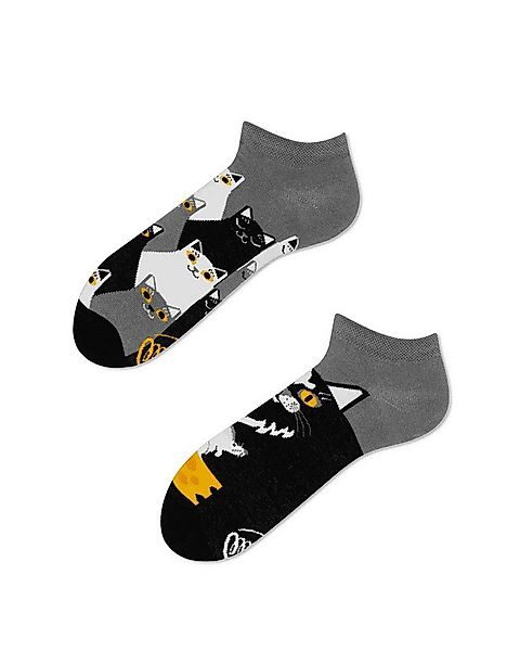 Many Mornings Sneakersocken Many Mornings Sneaker Black Cat (1 Paar, 1-Paar günstig online kaufen