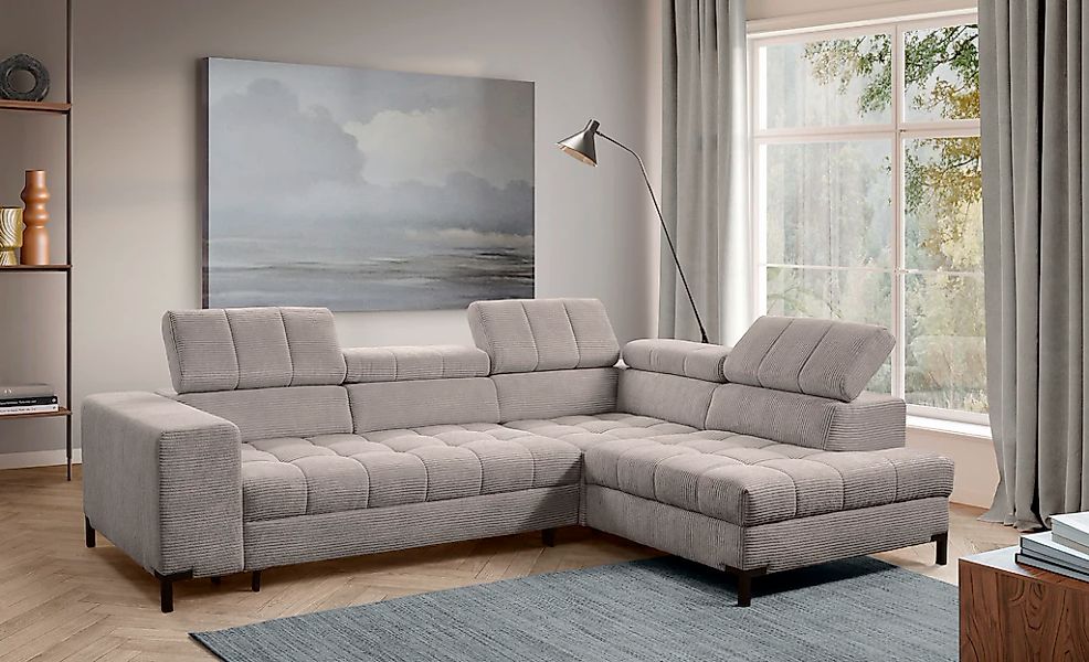 exxpo - sofa fashion Ecksofa "Bocco, hochwertige Verarbeitung, toller Sitzk günstig online kaufen