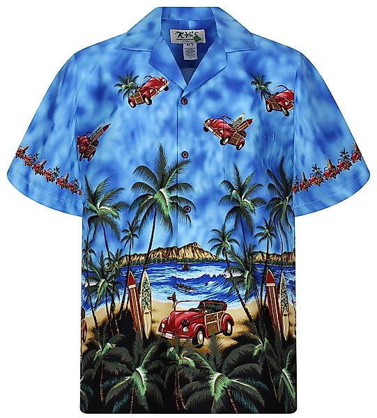 KY's Hawaiihemd Fliegende Autos Original Hawaiihemd günstig online kaufen
