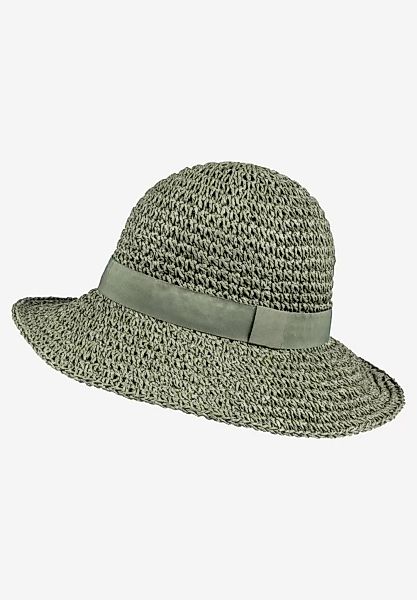 Strohhut, olive green, Sommer-Kollektion günstig online kaufen