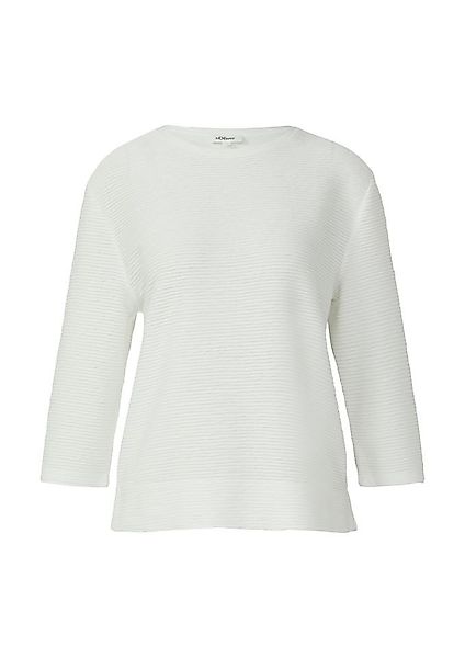 s.Oliver Sweatshirt - Pullover mit Struktur günstig online kaufen