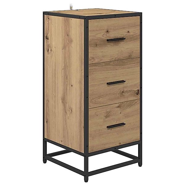 vidaXL Sideboard Artisan-Eiche 35,5 x 35 x 76 cm Holzwerkstoff 883586 günstig online kaufen