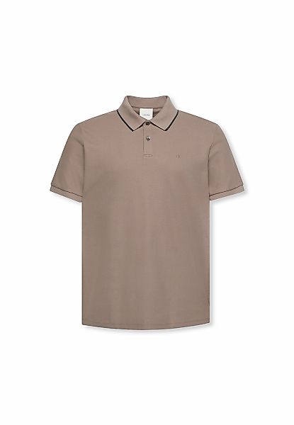 Calvin Klein Poloshirt SS RFND PQ TPPD CLSS Mit Rundhalsausschnitt günstig online kaufen