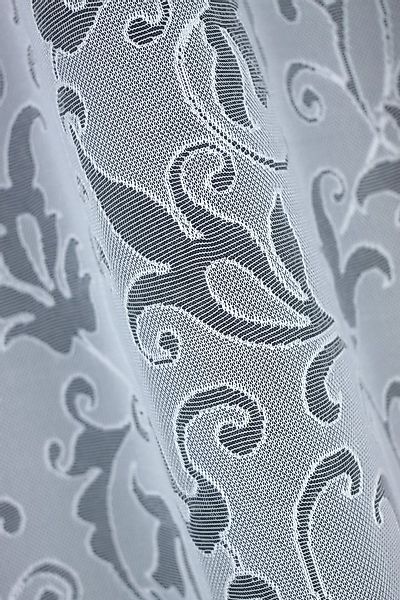 QBTEXTIL Gardine Giglio Bianco, Kräuselband günstig online kaufen