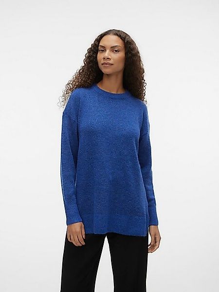 Vero Moda Strickpullover VMFILUCA LS O-NECK LONG PULLOVER GA NOOS günstig online kaufen