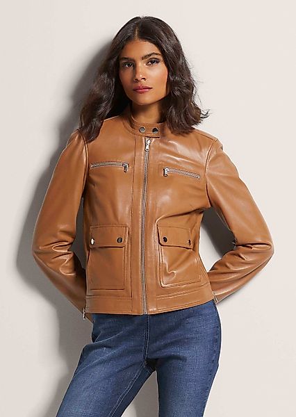 MADELEINE Lederjacke Biker-Jacke aus Lammnappa günstig online kaufen