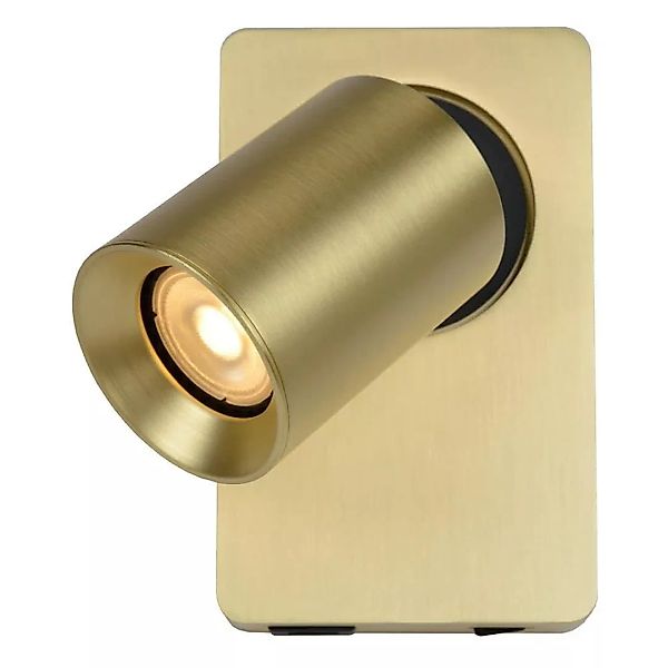 LED Wandspot Nigel in Gold-matt 5W 320lm GU10 günstig online kaufen