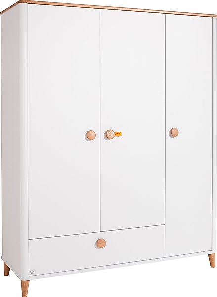 PAIDI Drehtürenschrank ""Lotte & Fynn"", 3-türig inkl. einer großen Schubla günstig online kaufen