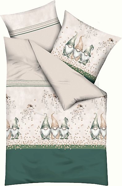 Kaeppel Bettwäsche "Wichtelkumpel" 2 Stk. tlg. Mit Wichtel günstig online kaufen