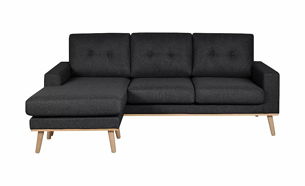 Ecksofa beidseitig stellbar Cristy ¦ schwarz ¦ Maße (cm): B: 211 H: 88 T: 1 günstig online kaufen