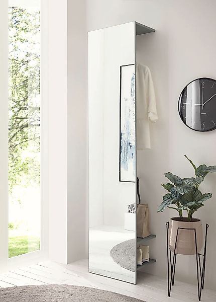 Home affaire Garderobenschrank "GiRON/CiTY, Schrank mit Spiegelfront, moder günstig online kaufen