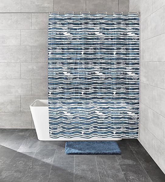 Kleine Wolke Duschvorhang "Raia" Breite 180 cm Set günstig online kaufen