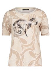 Betty Barclay Kurzarmshirt "Damen Printshirt mit Schmucksteinen" 1 Stk. tlg günstig online kaufen