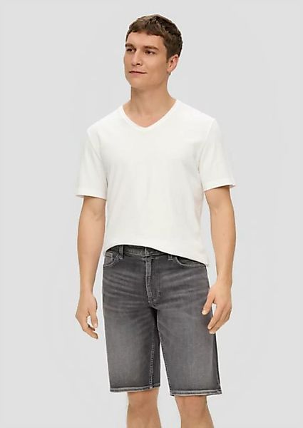 s.Oliver Stoffhose Jeans-Shorts / Regular Fit / Mid Rise / Slim Leg günstig online kaufen