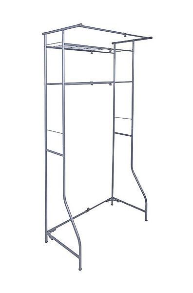 Spetebo Badregal Metall Waschmaschinenregal - 170 x 60-90 cm günstig online kaufen