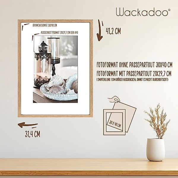 Wackadoo Living Bilderrahmen Serie Nordic MDF günstig online kaufen