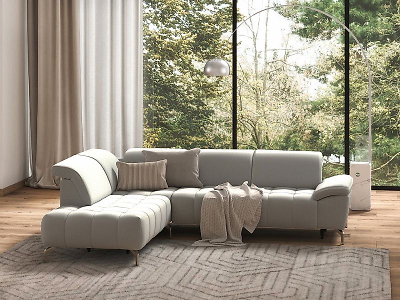 sit&more Ecksofa »Cool L-Form«, wahlweise mit Kopfteilverstellung und Vorzi günstig online kaufen