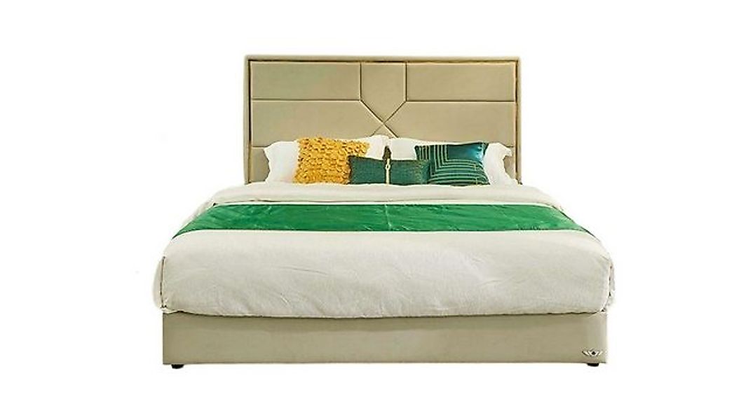 JVmoebel Bett Luxus Schlafzimmer Bett Polster Design Doppel Hotel Betten Le günstig online kaufen