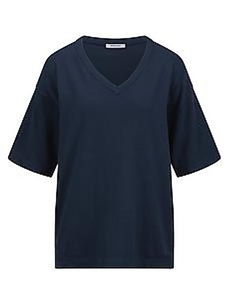 V-Pullover Peter Hahn blau günstig online kaufen