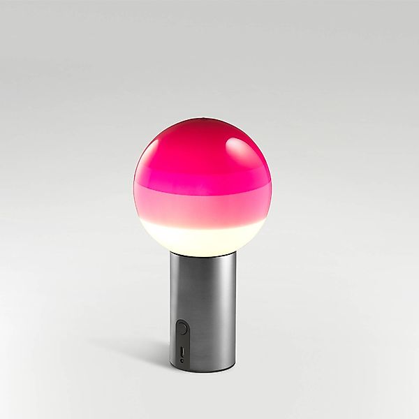 MARSET Dipping Light Akku-Tischlampe rosa/grafit günstig online kaufen
