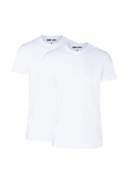 CAMP DAVID T-Shirt "T-Shirt 2er Pack" günstig online kaufen