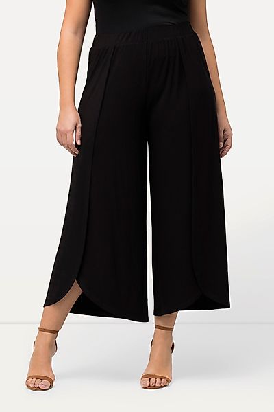 Ulla Popken Funktionshose Jerseyhose Schlitze weites günstig online kaufen