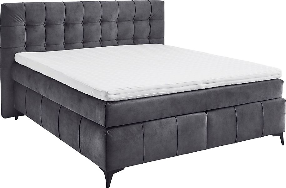 ED EXCITING DESIGN Boxspringbett Oregon, inkl. günstig online kaufen